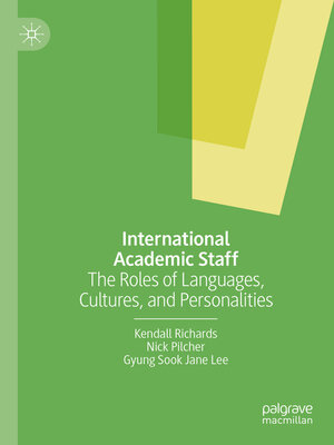 cover image of International Academic Staff